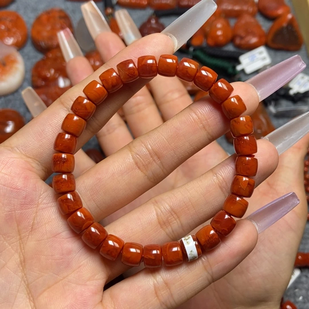 手串未镶嵌南红玛瑙7mm