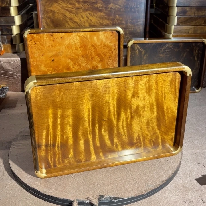 金丝楠金丝楠木文盘