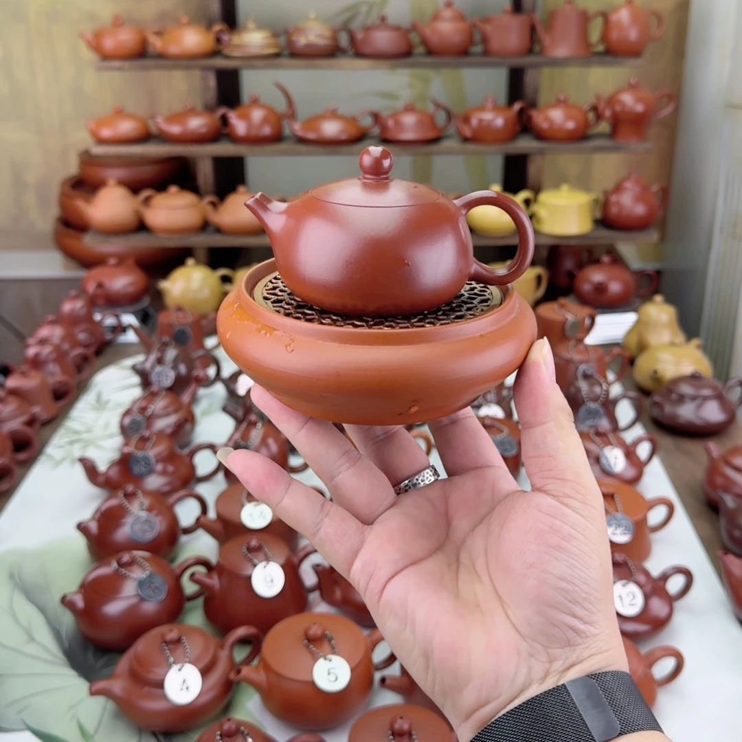 茶壶紫砂120cc内嵌西施壶