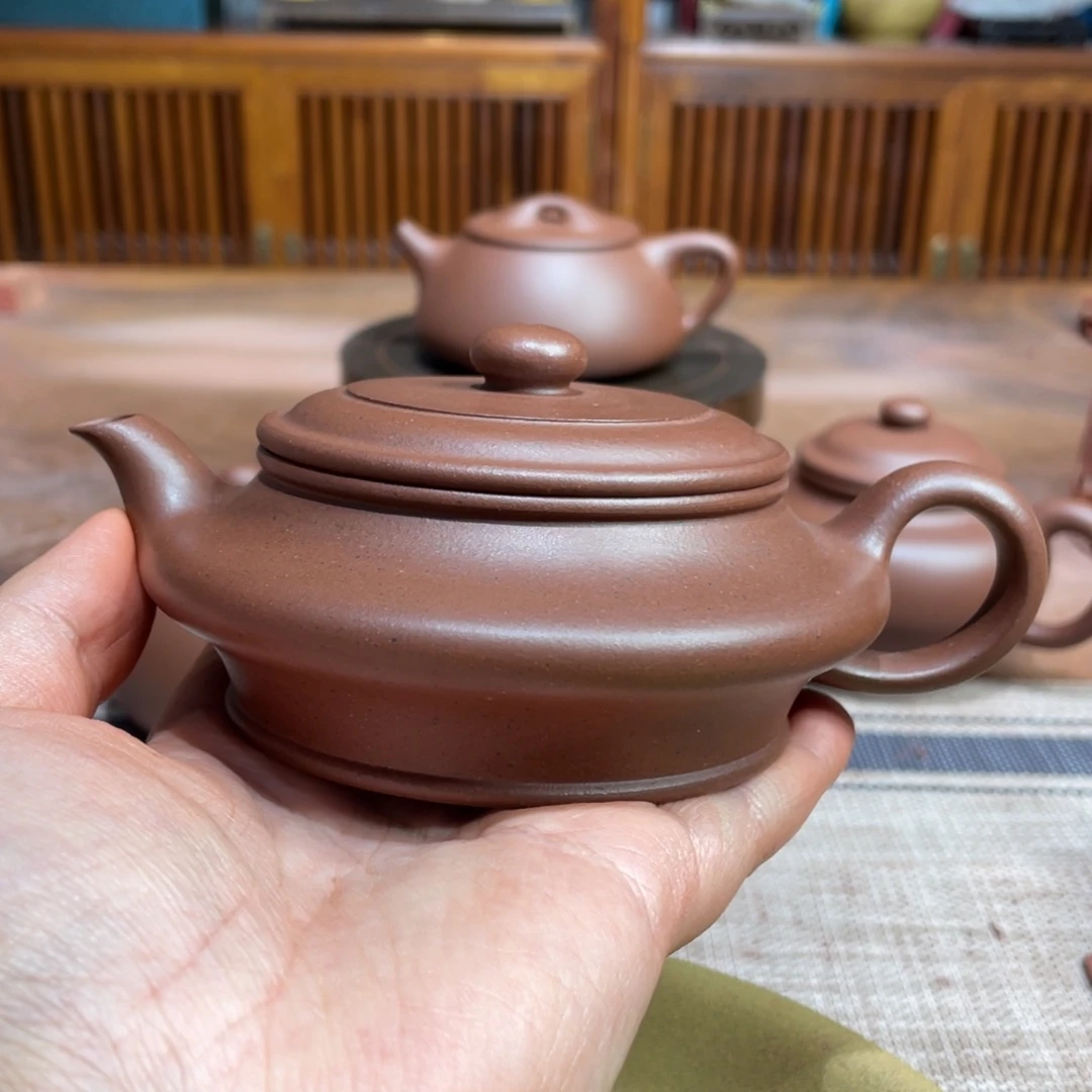 紫砂茶壶少*宜兴紫砂原矿紫砂壶