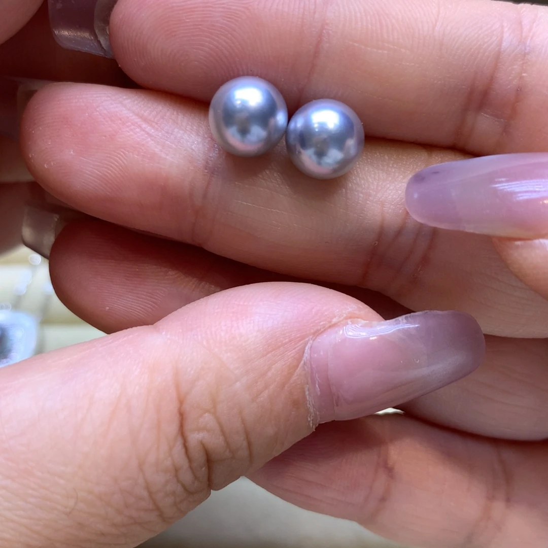 未镶嵌耳饰海水珍珠