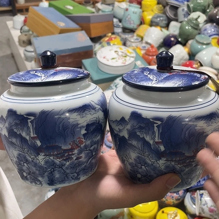 陶瓷罐茶叶罐密封罐