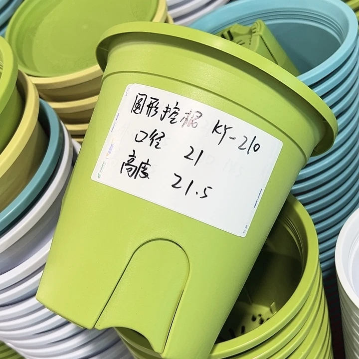正品圆控口21高21果绿无托8只