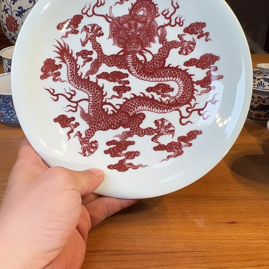 景德镇釉里红瓷器