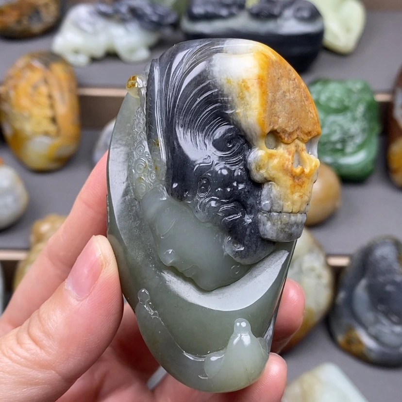 【闪购商品】未镶嵌和田玉把件无*