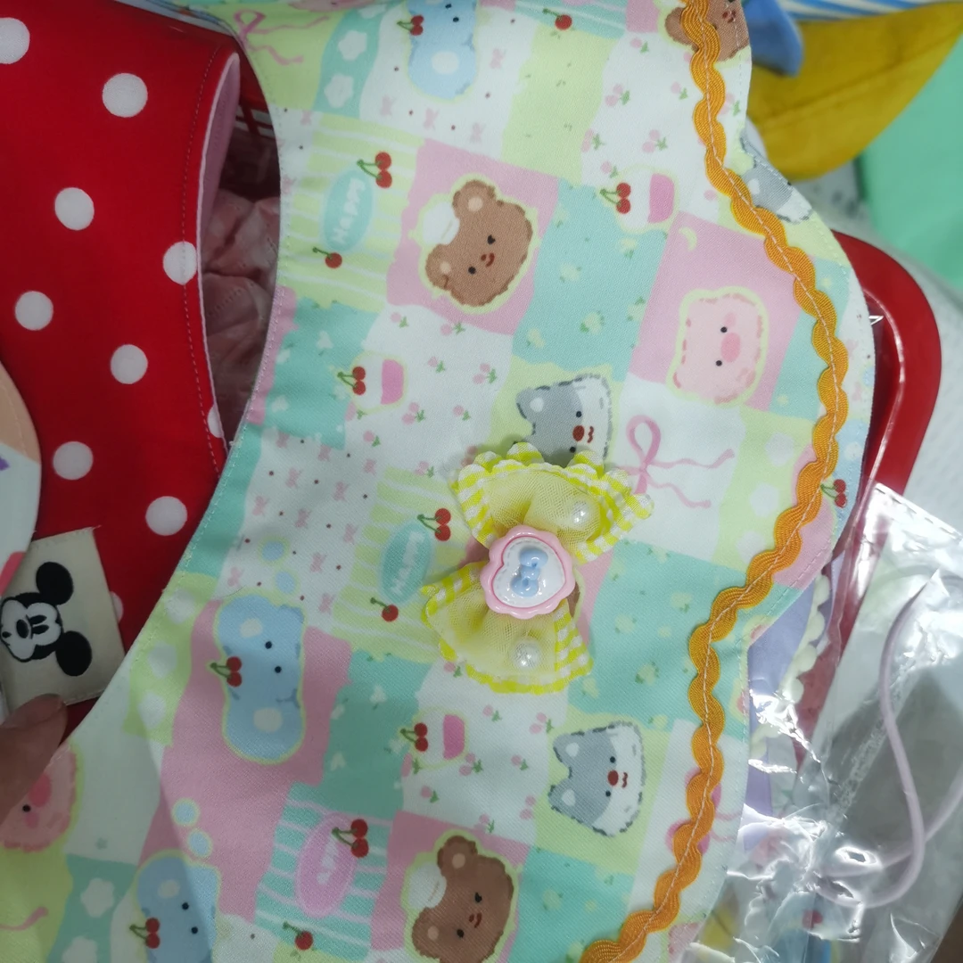 一六五姐妹大型犬口水巾两件