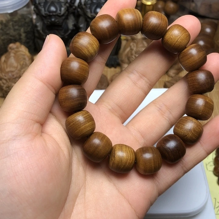 手串/手链檀香木随*老山檀香13*14微瑕