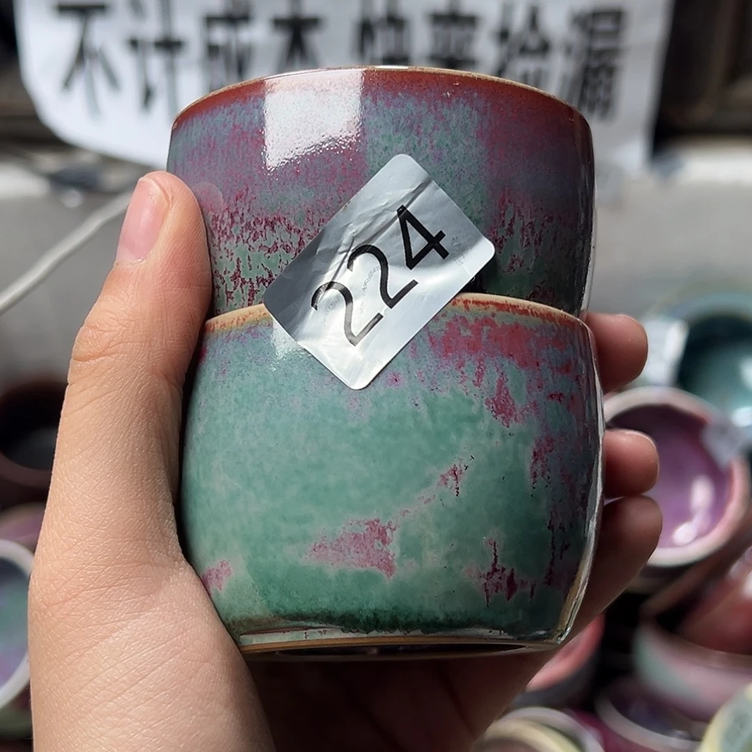 予***咊陶摆件窑口自销原矿钧瓷