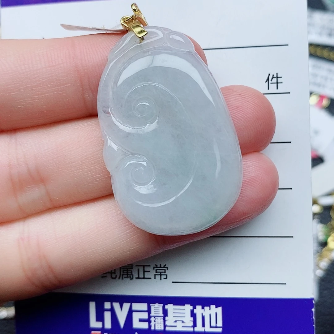 银S925镶嵌戒指翡翠