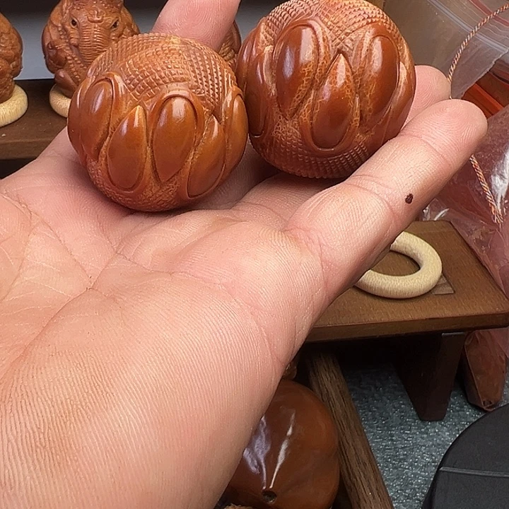 橄榄核吊坠巴西大橄榄核雕