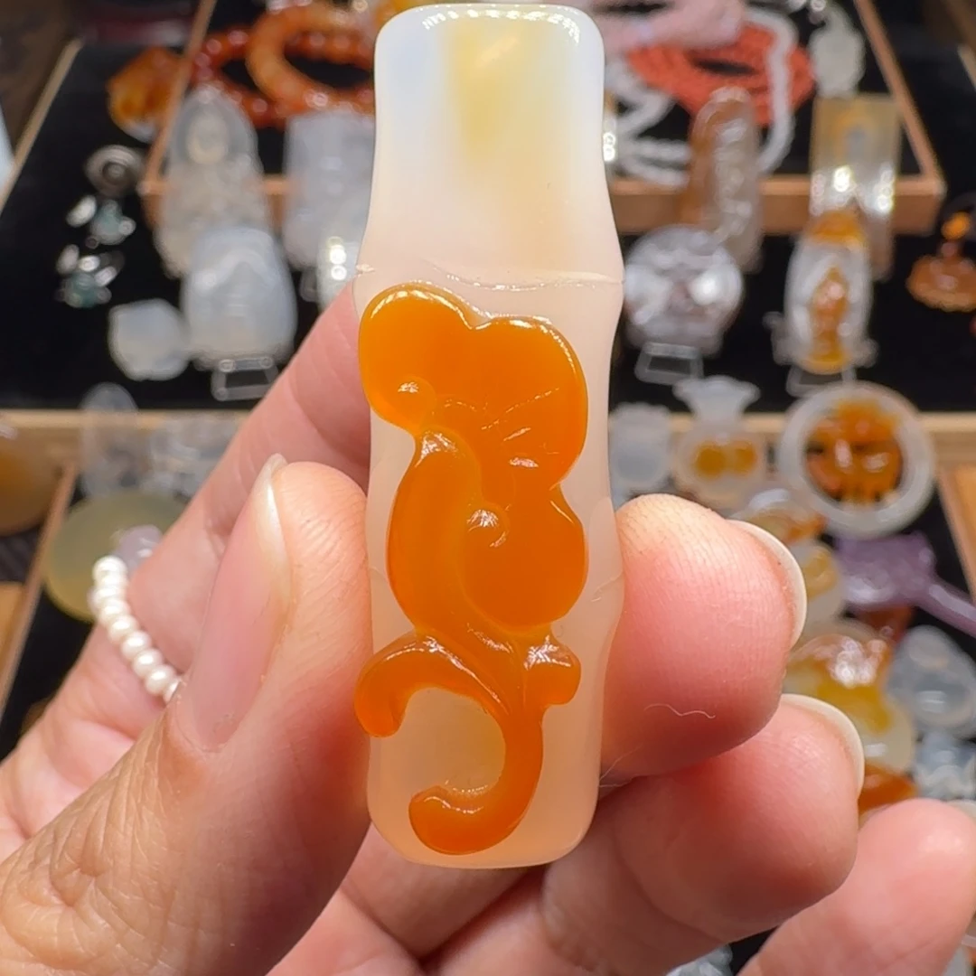 玛瑙/玉髓未镶嵌颈饰