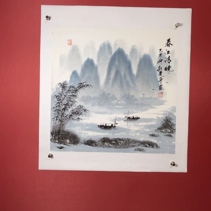 国画精品手绘作品