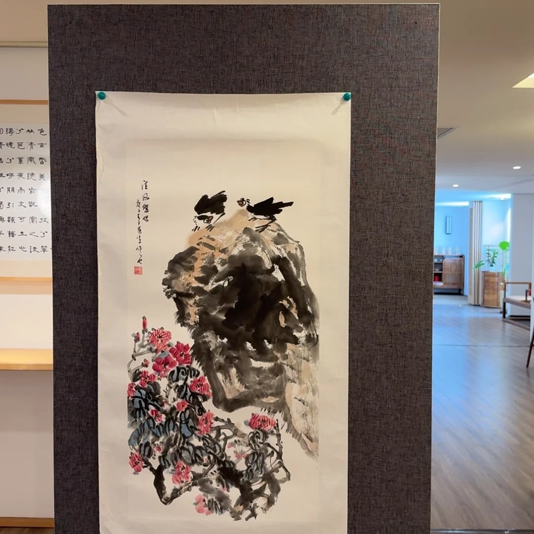 国画董老师作品画作画作