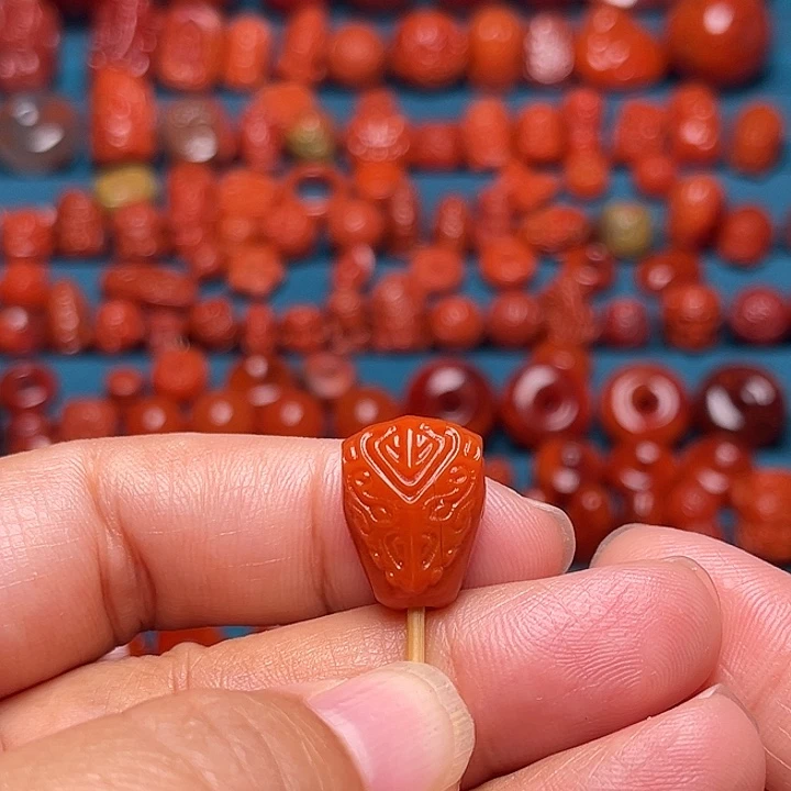 未镶嵌配饰南红玛瑙三通12.6mm