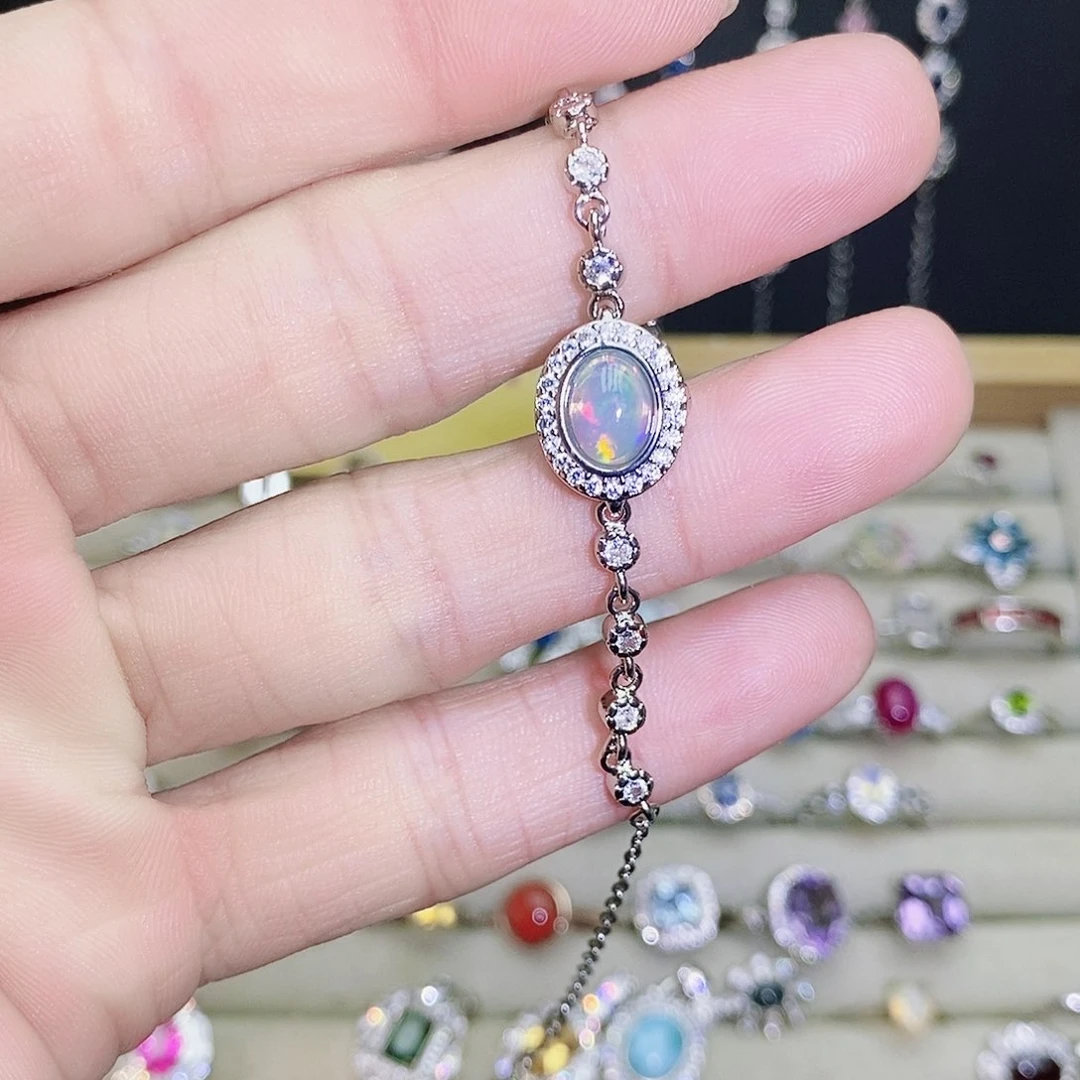 未镶嵌欧泊手链556