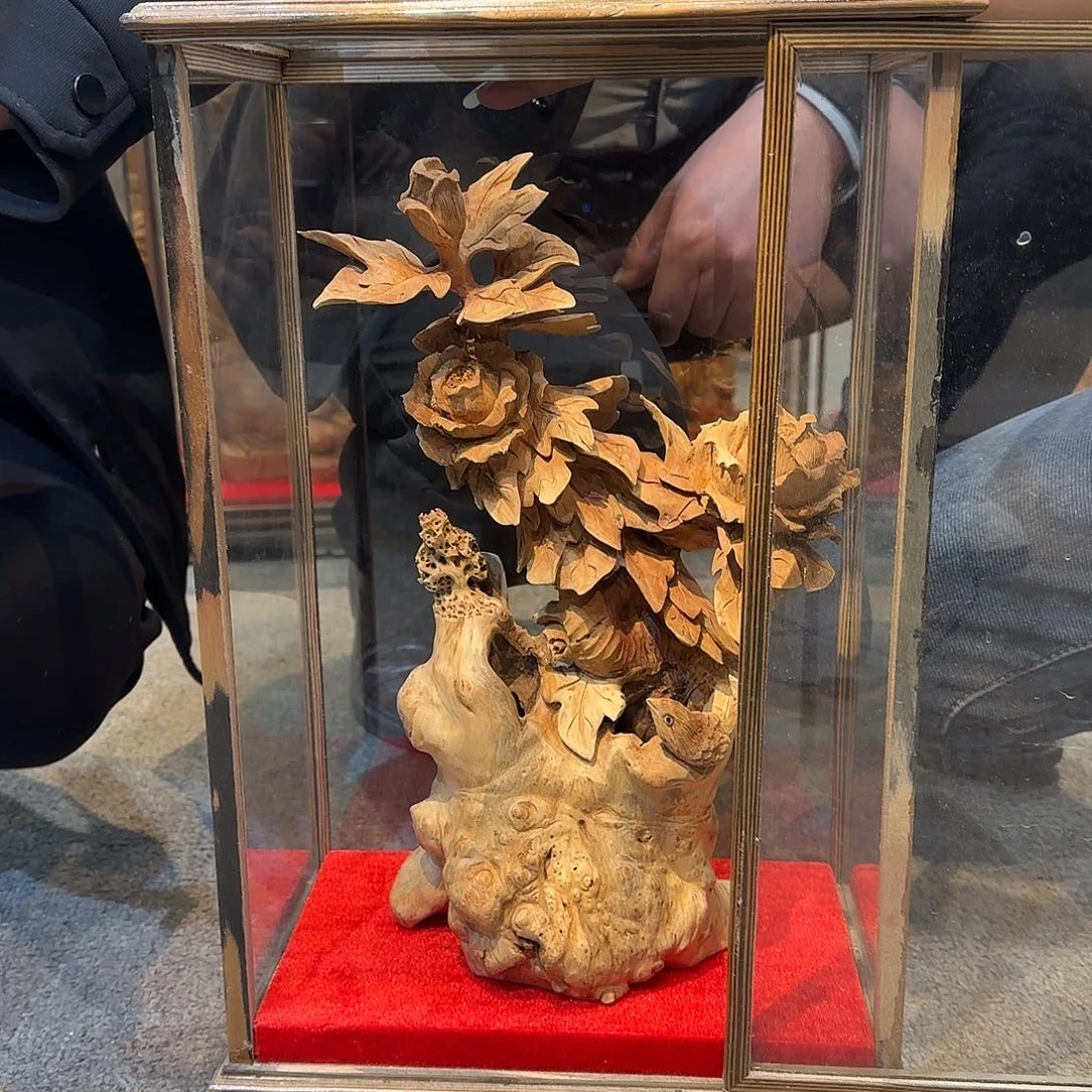 柏木工艺品摆件全场包邮