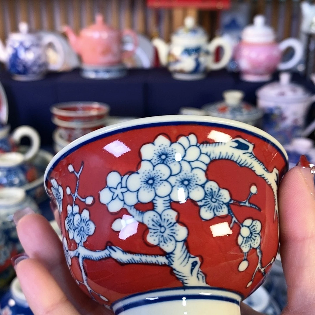 景德镇陶瓷茶杯1个