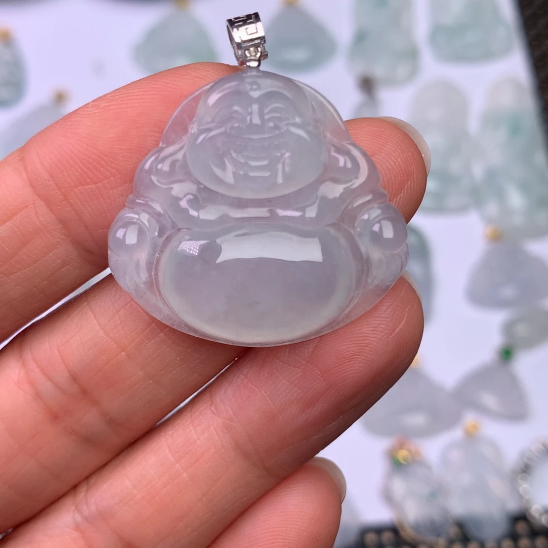 翡翠未镶嵌颈饰缅甸翡翠A货