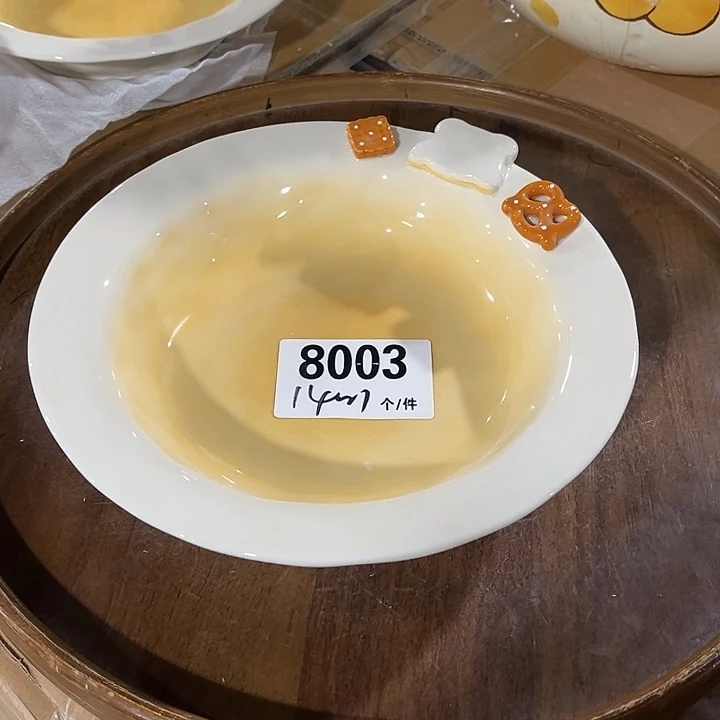 瓷微瑕外贸餐具8003