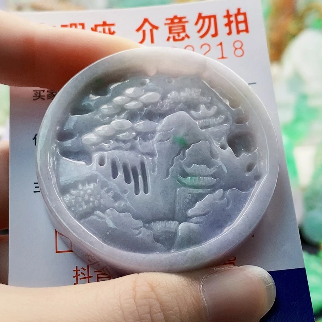 吊坠(不含链)未镶嵌翡翠