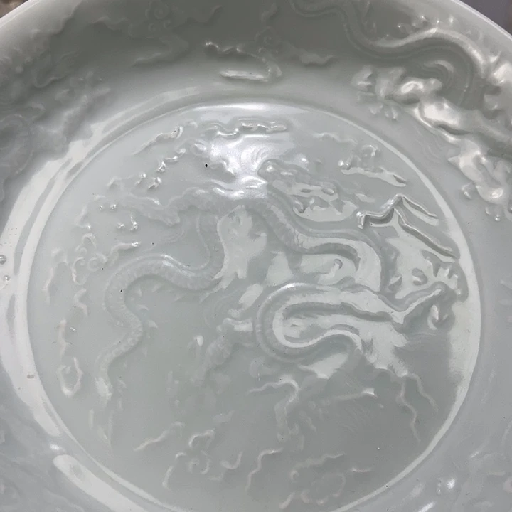 由***知陶其他枢府窑龙盘