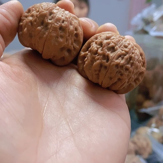 【闪购商品】把件文玩核桃39血麒麟红皮