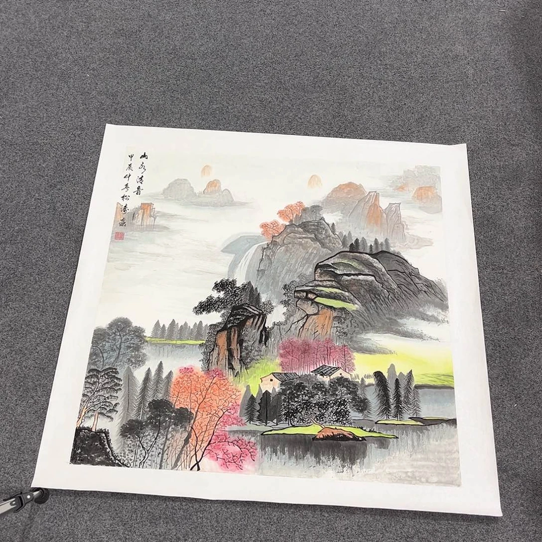 国画D国画作品单幅任发