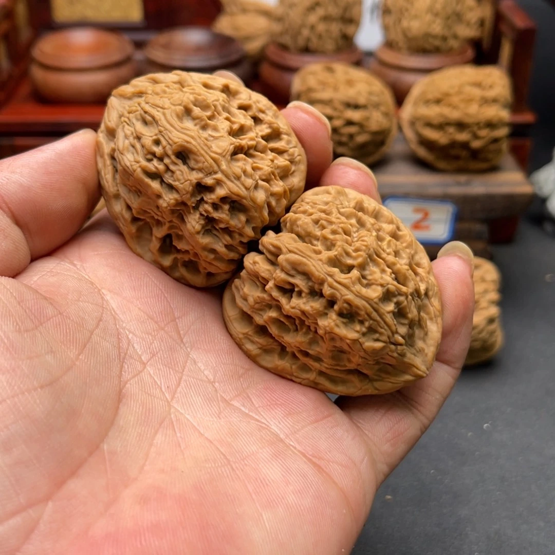 点***据把件文玩核桃涿鹿