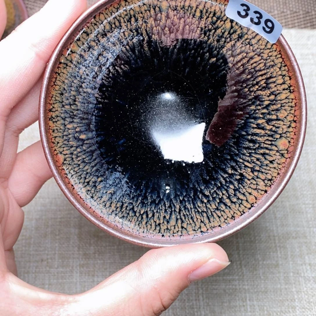 @***山建窑建盏主人茶盏339