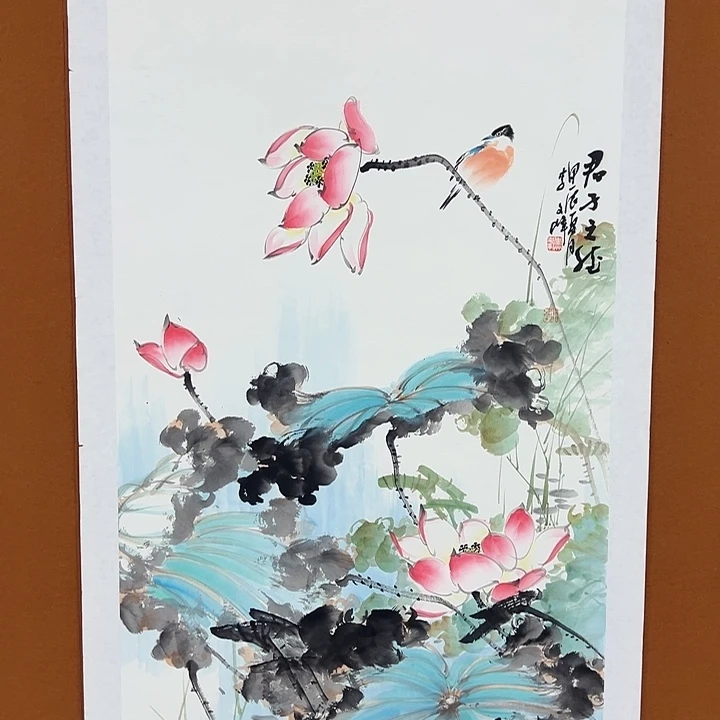 国画李文峰的画作