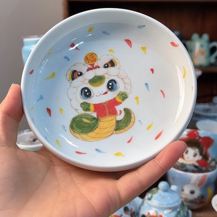 陶景德镇釉下手绘陶瓷