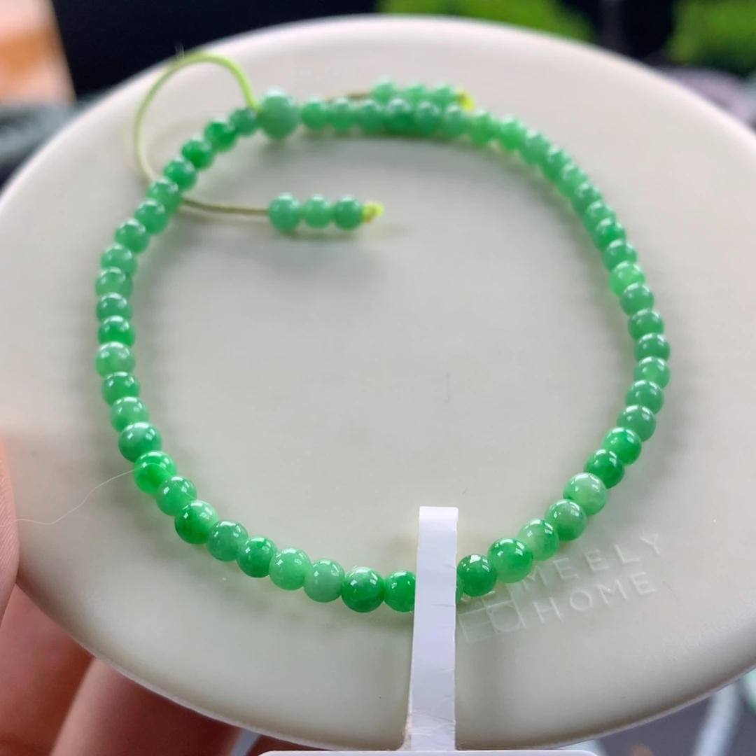 翡翠未镶嵌手链卡3.5