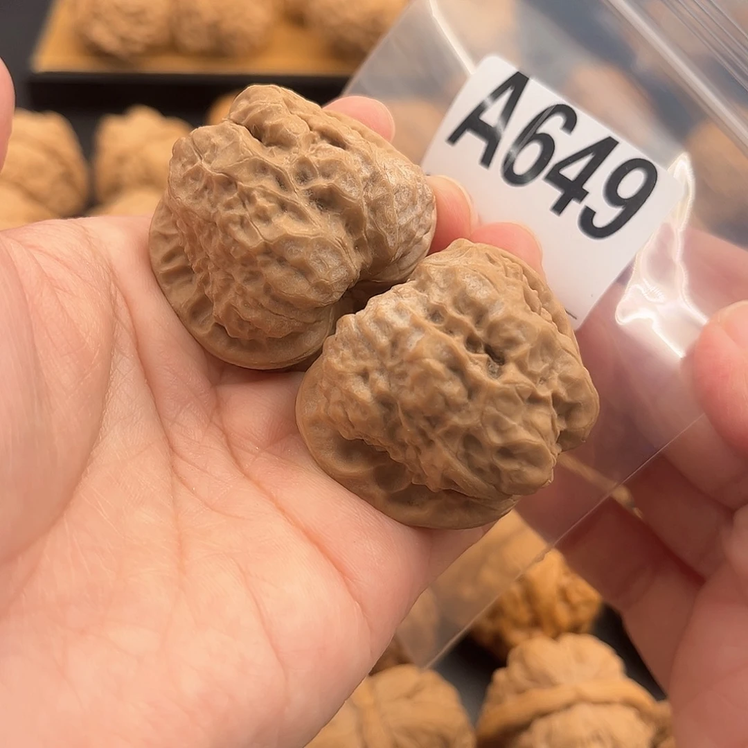 文玩核桃把件蛙蛙全品39肚40