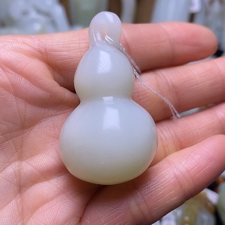 和田玉未镶嵌吊坠(不含链)