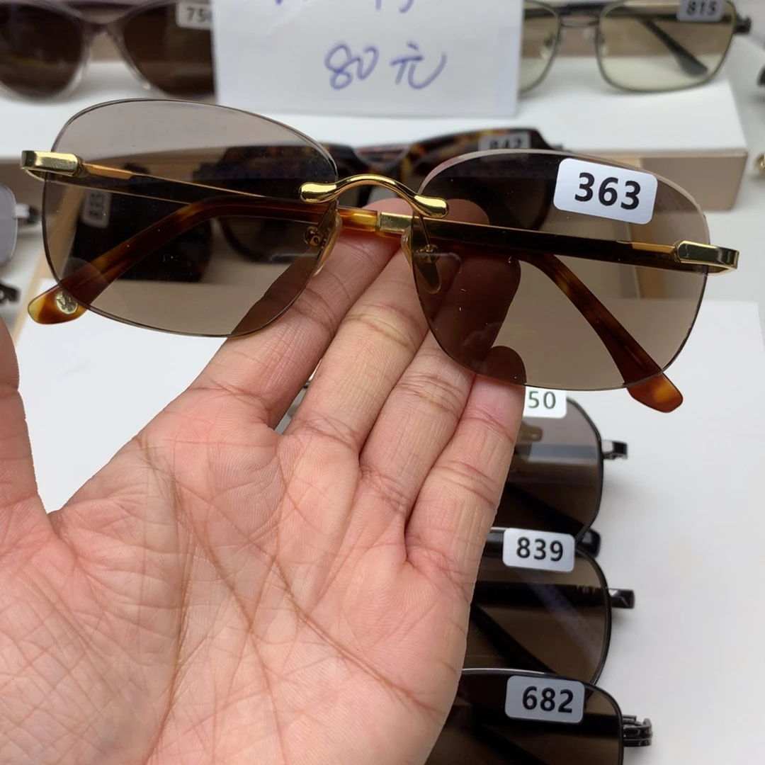 分体款无框眼镜363