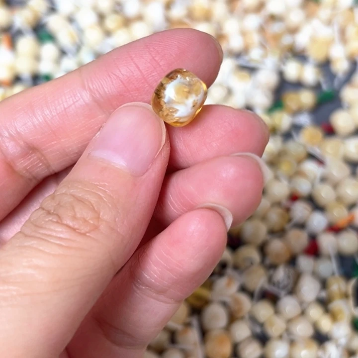 裸石蜜蜡未镶嵌9.4mm一个