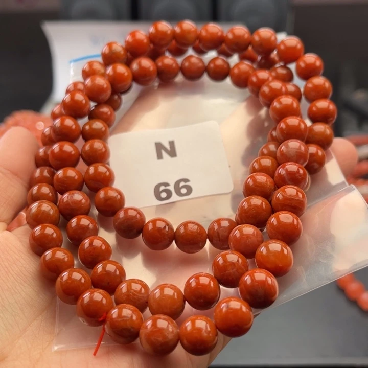 南红玛瑙未镶嵌多样性发货默认微瑕9mm