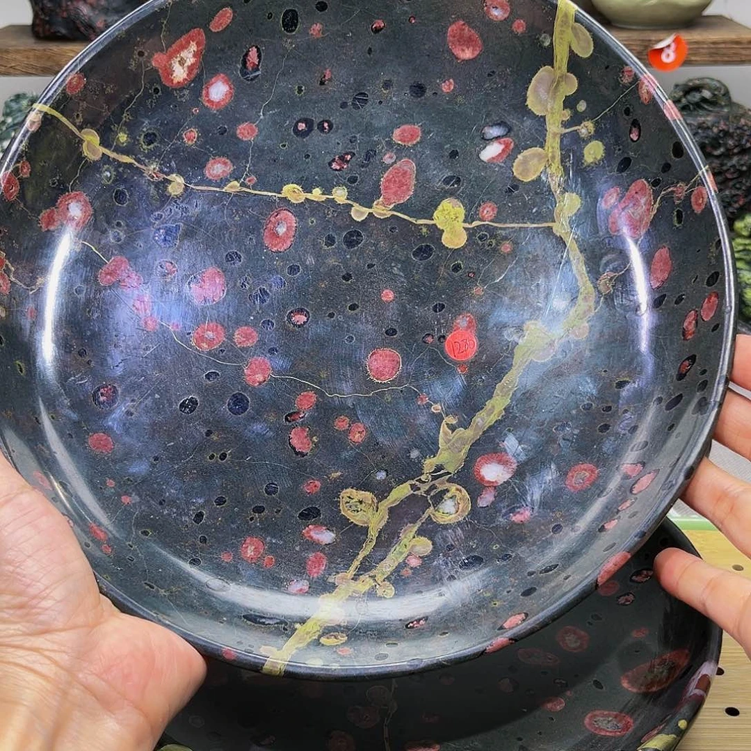 尚*枫石材梅花玉安山精品