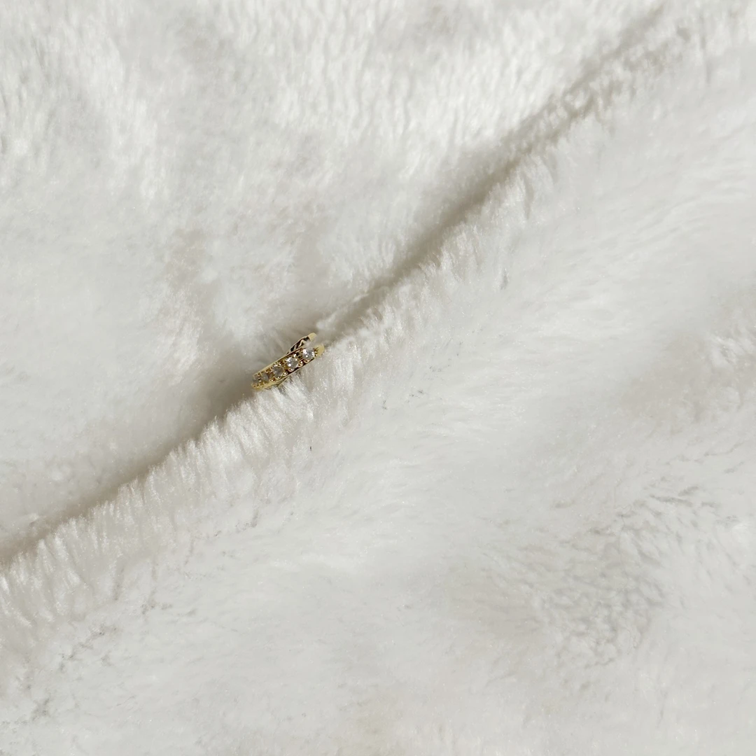 铜合金合成锆石戒指 戒指4231百搭简约