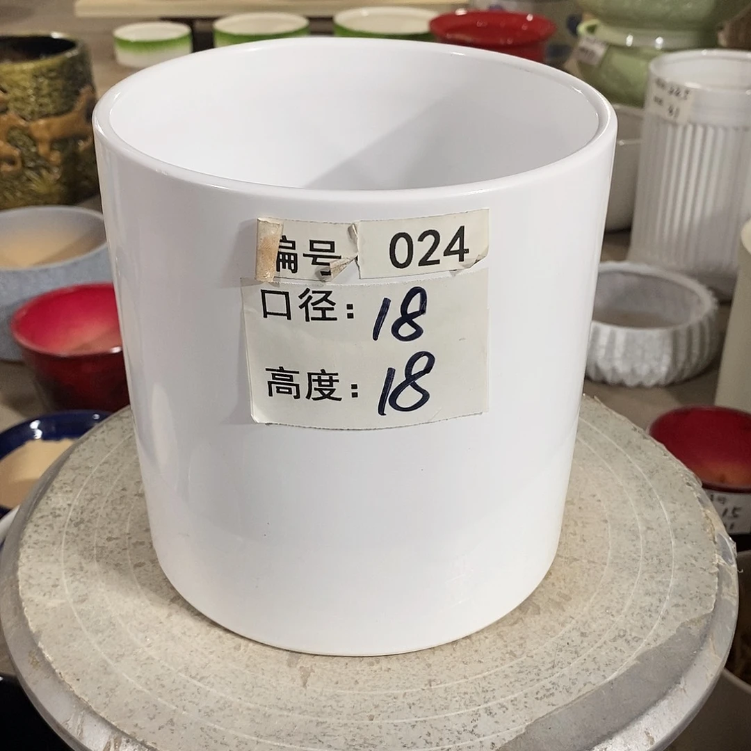 【闪购商品】陶瓷微瑕花盆-024-1个