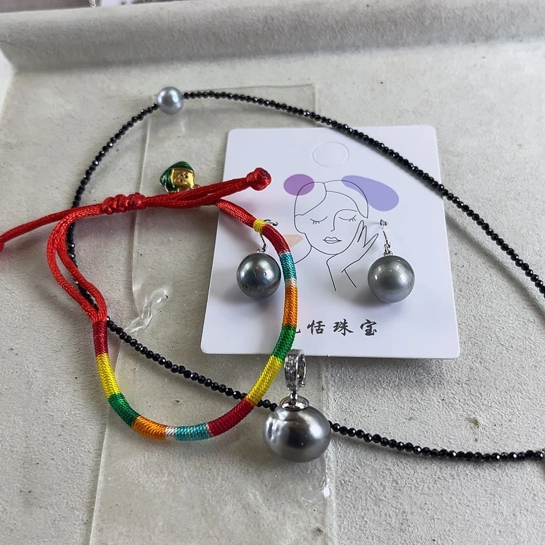 未镶嵌海水珍珠套链【纯恬】