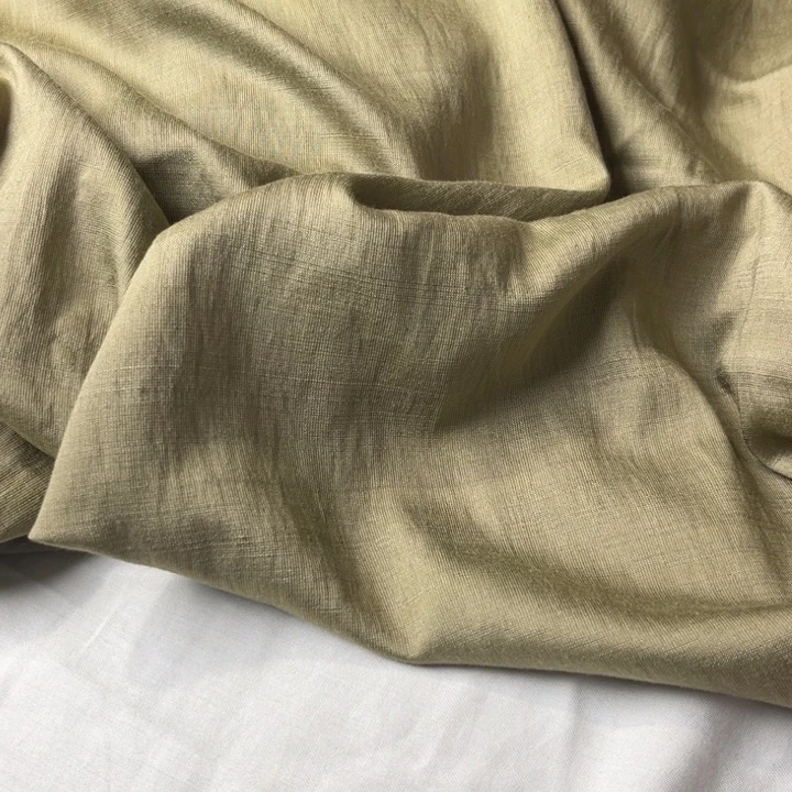 浅军绿色麻棉3瑕疵。