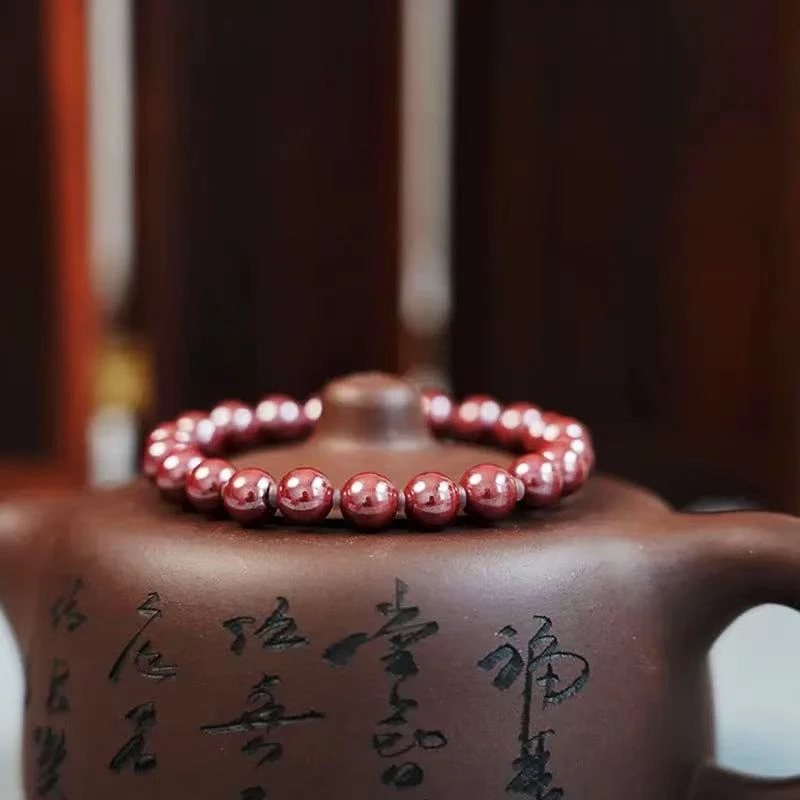 天然辰砂朱砂至纯原矿保真6MM