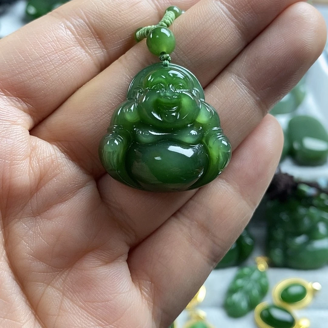 和田玉（碧玉）未镶嵌颈饰