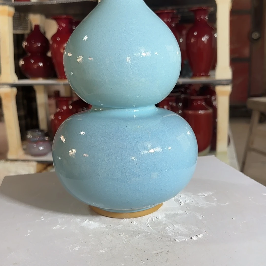 陶摆件郑家钧窑摆件