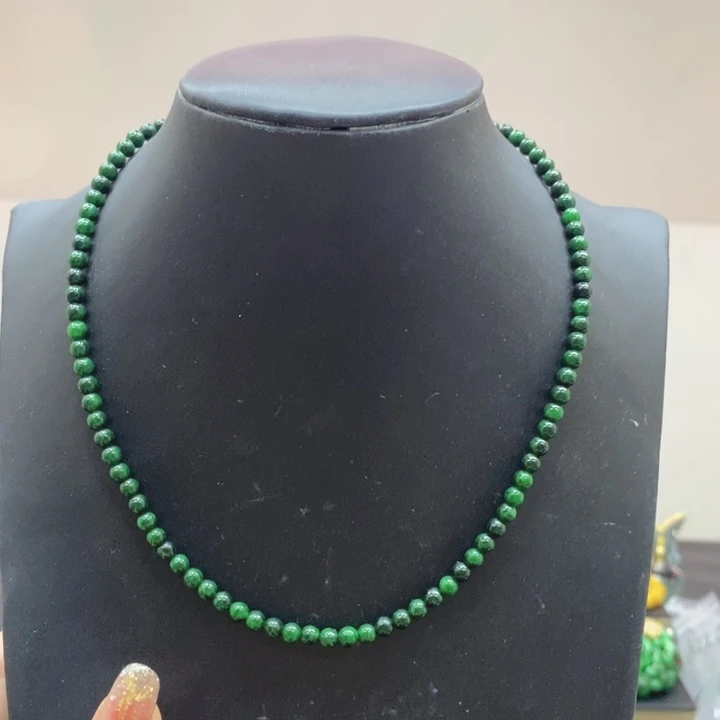 翡翠未镶嵌颈饰项链4