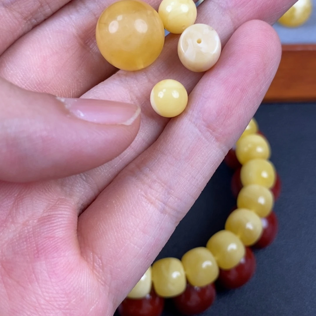 琥珀未镶嵌裸石微瑕2