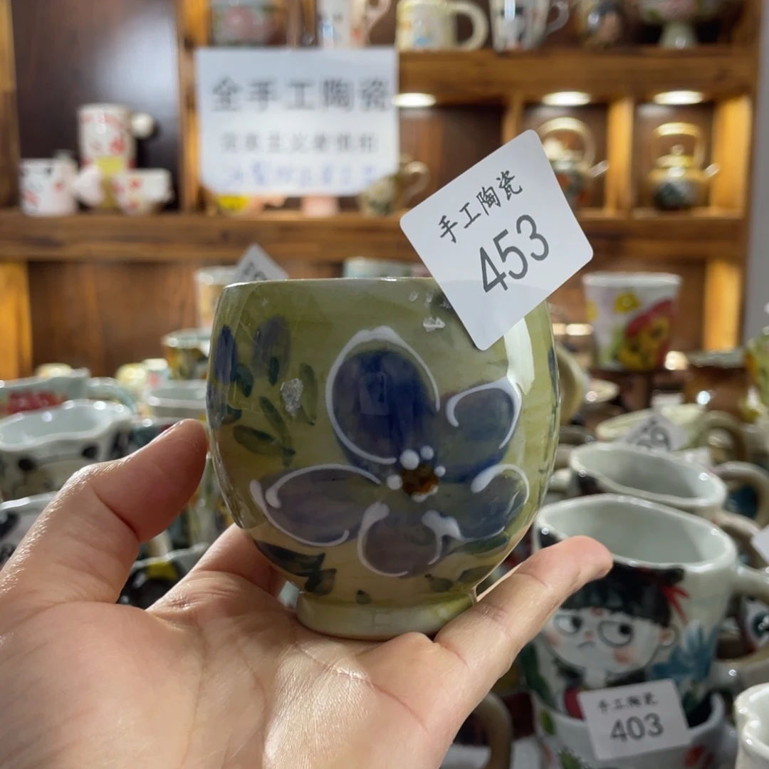 景德镇手工陶瓷杯子453
