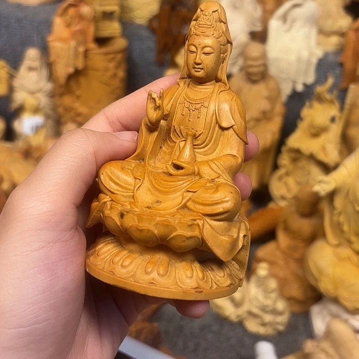 黄杨木黄杨木小叶瑕疵观音