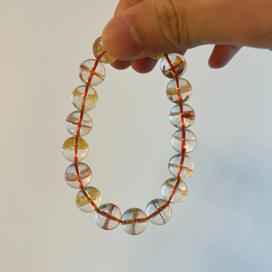 【小乔】朱雀  胶花手串 Q1-011   11MM